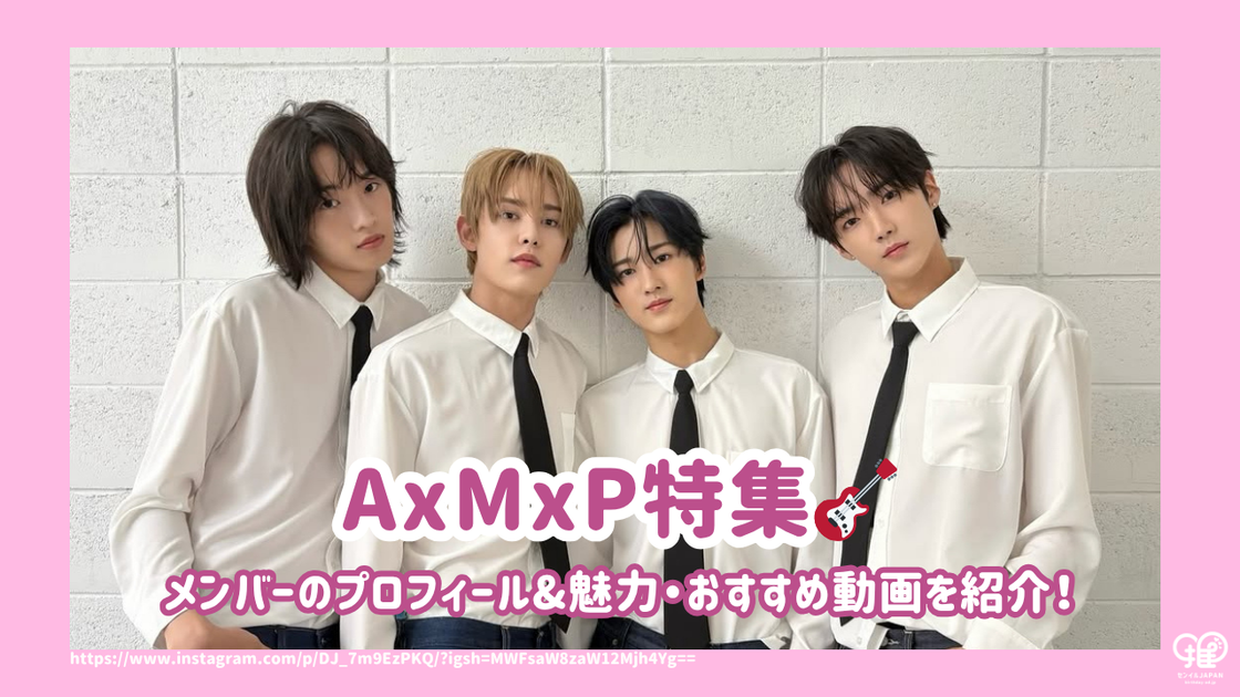 Introducing the profiles, charms, and recommended videos of AxMxP memb ...