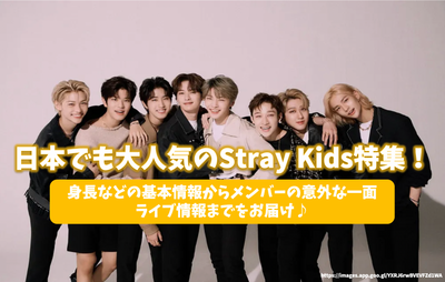 STRAY KIDS/Sukiz special feature in Japan! Delivering from basic information such as height to unexpected aspects of members and live information♪