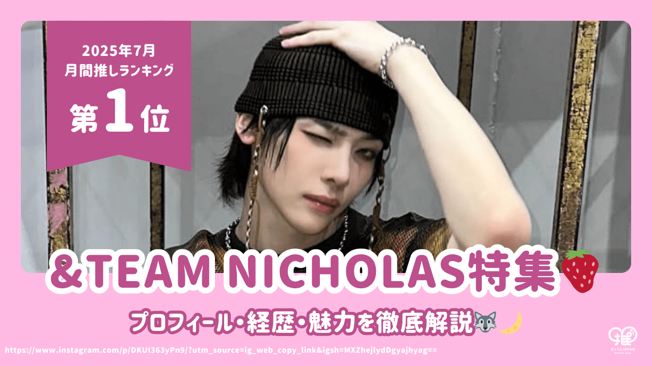 &TEAM A thorough explanation of Nicholas' profile, career