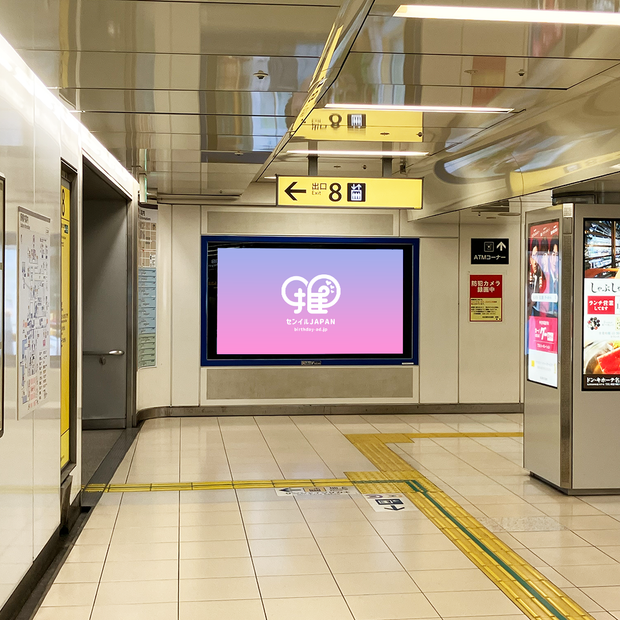 [Nagoya Station/Sakae Station] ChikaVision (7-sided set)