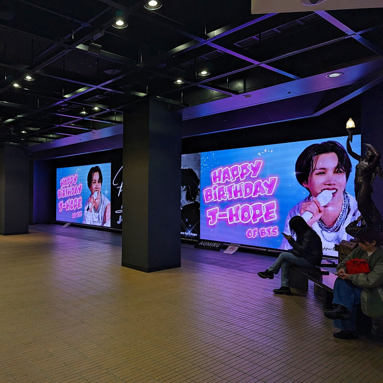 [BTS j-hope] Hokkaido AUMIRU push advertisement example (2026/2)