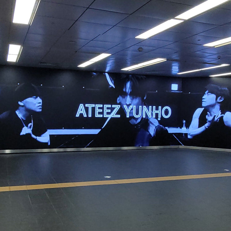 [ATEEZ Yunho] Hongik University Station Digital Signage Favorite Advertisement Example (2026/03)